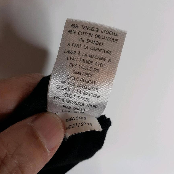 Horny Toad Black A-Line Skirt - Picture 6 of 6